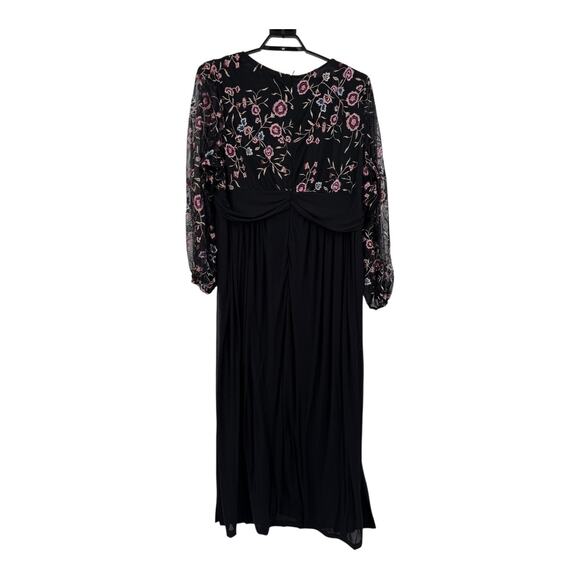 Kiyonna Plus size Eternal Embroidered bodice evening gown dress size 4X - Picture 5 of 7